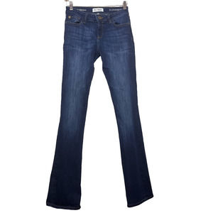 DL 1961 Elodie Instasculpt Boot Smart Dark Wash Blue Jeans Size 26